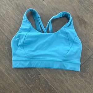 Lululemon Free to be Elevated sports bra, blue size 6